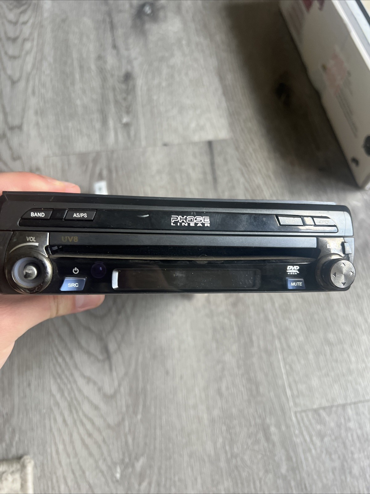 Phase Linear Jensen DVD/MP3/WMA/ In-Dash Car Stereo Model UV8