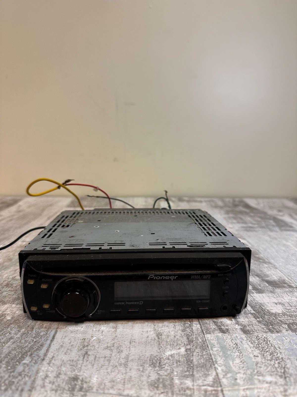 Pioneer DEH-1100MP Radio CD MP3 WMA Player Aux Detachable Face Stereo – Tested