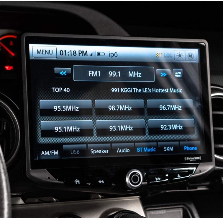 Stinger HEIGH10 UN1810 10” Floating Car Stereo Apple CarPlay Android Auto Radio