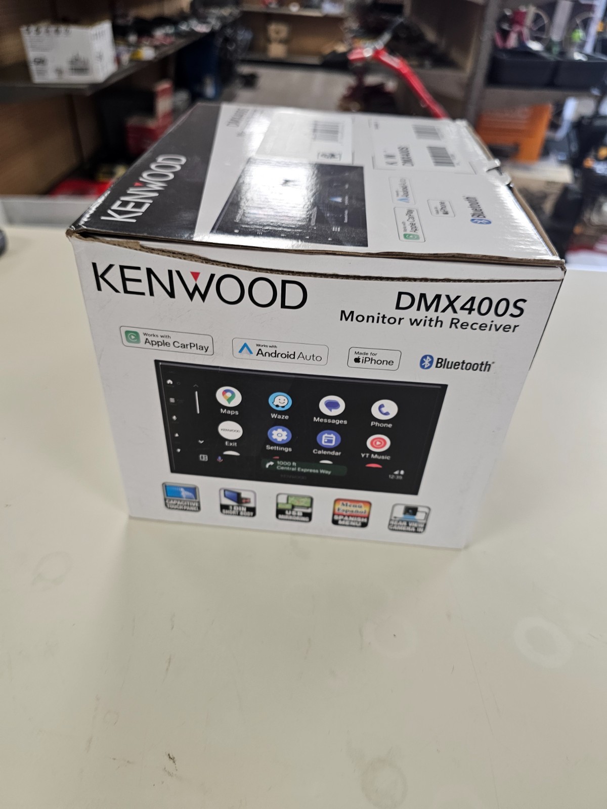 Kenwood DMX400S Car Digital Multimedia Receiver 6.8″