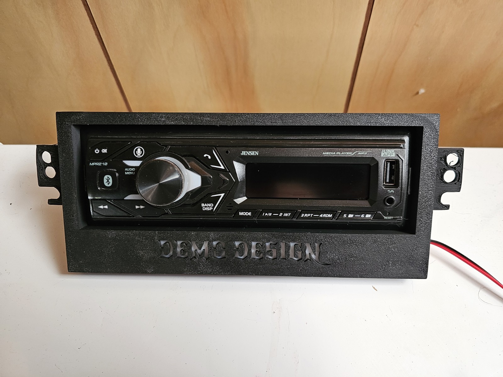 Customizable Illuminated Single Din Radio Adapter For Gm