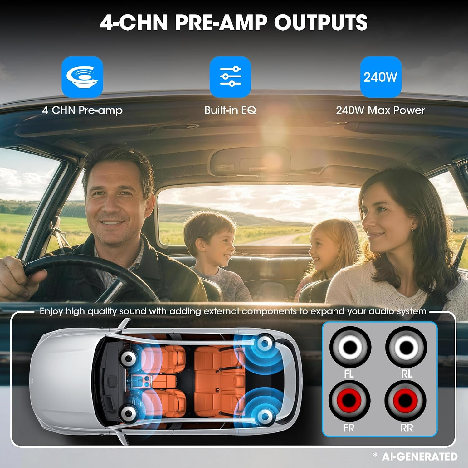 Single Din Retro Bluetooth Radio: European Style Stereo for Classic Cars | HD LC