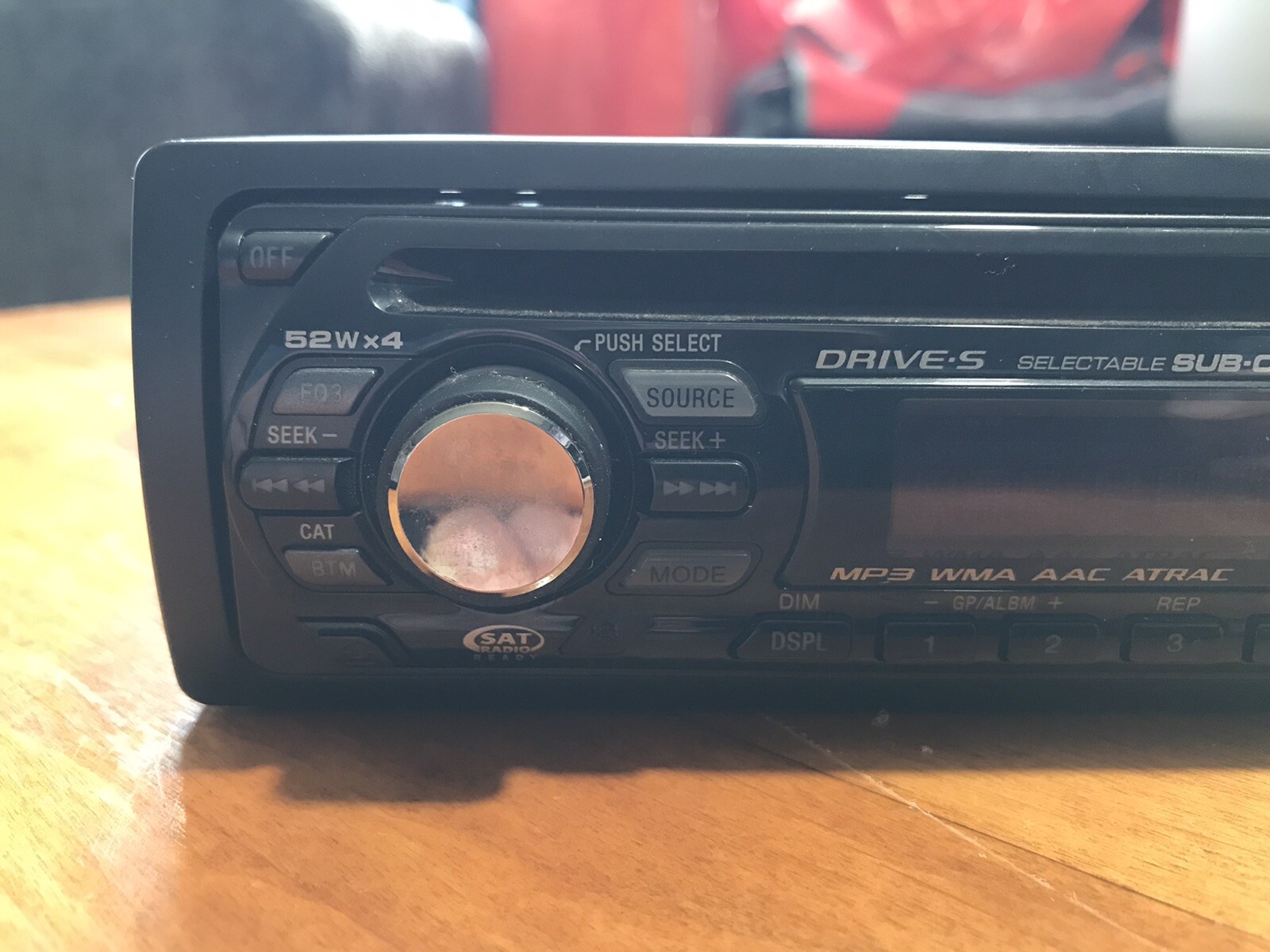 Sony Cdx-gt610ui Cdxgt610u Original Car Radio Faceplate Head And Player Untested