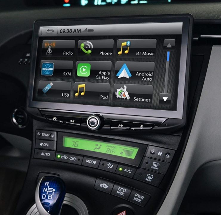 Stinger HEIGH10 UN1810 10” Floating Car Stereo Apple CarPlay Android Auto Radio