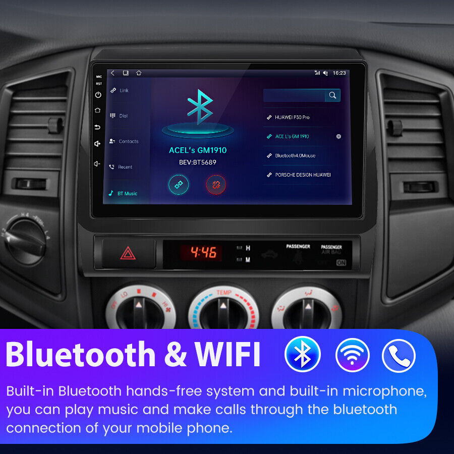 JBL For TOYOTA TACOMA 2005-2013 9″inch CarPlay Android Car Stereo Radio WiFi GPS