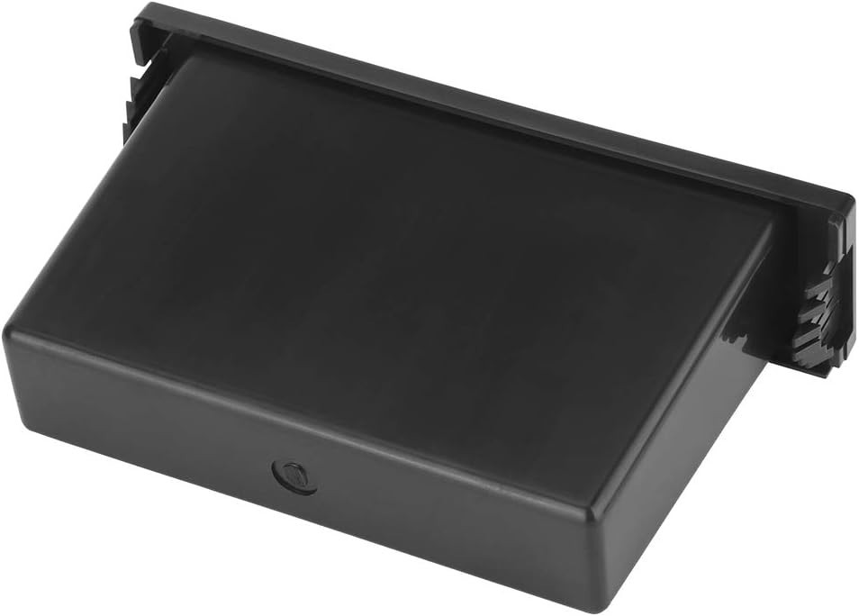 Single DIN Pocket Organizer for Car Stereo Radio Installation Kit Black