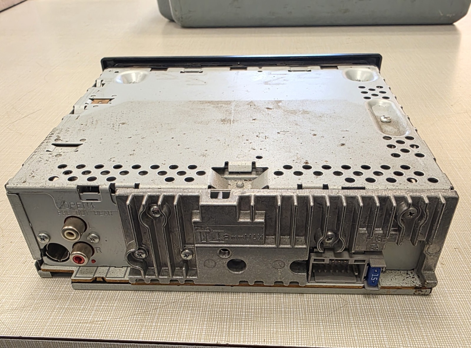 UNTESTED Alpine Model No CDE-100 In Dash Cd Receiver With Detachable Face