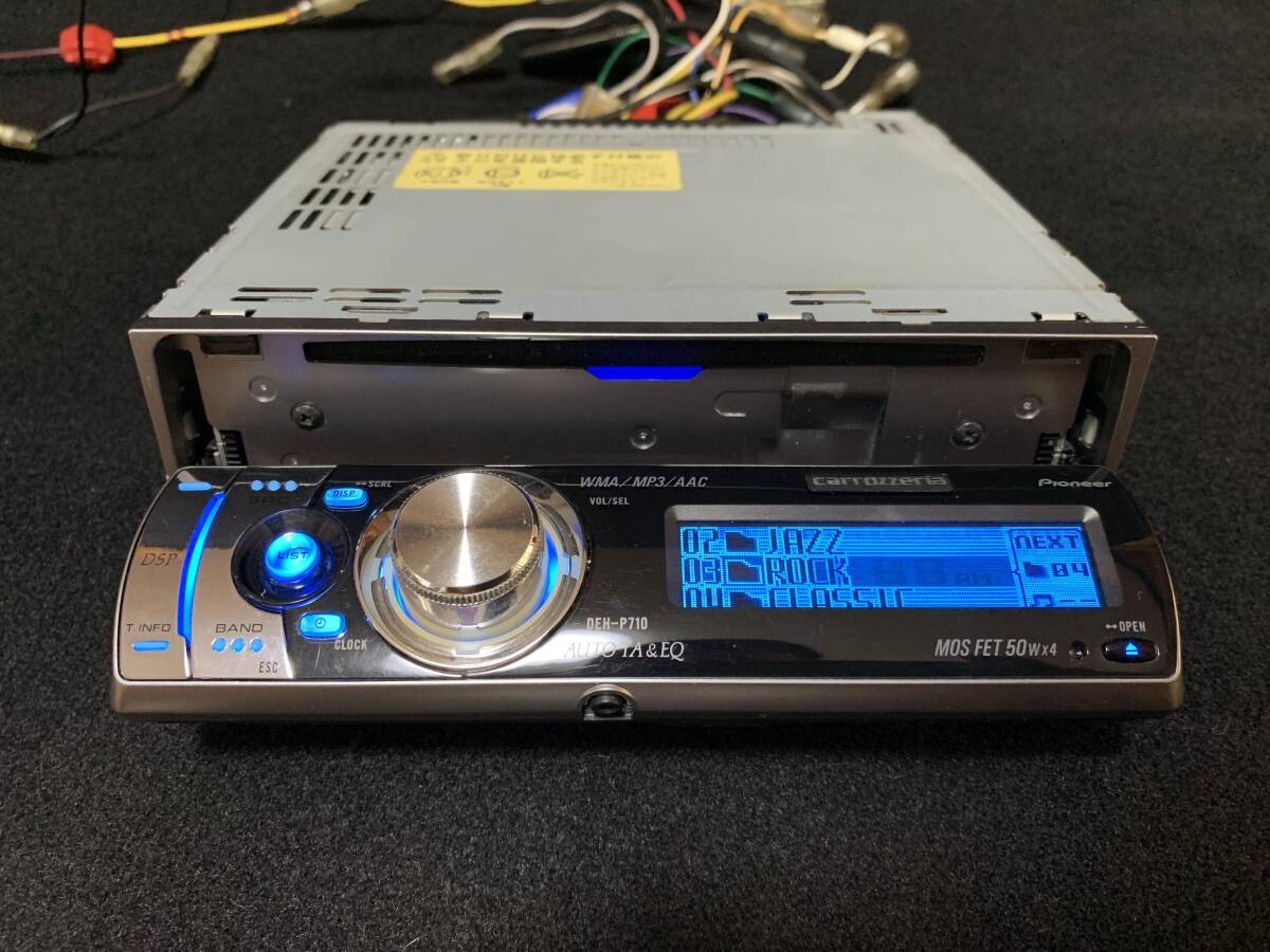 carrozzeria DEH-P710 Pioneer 1DIN Bluetooth Audio CD Player JDM Near Mint