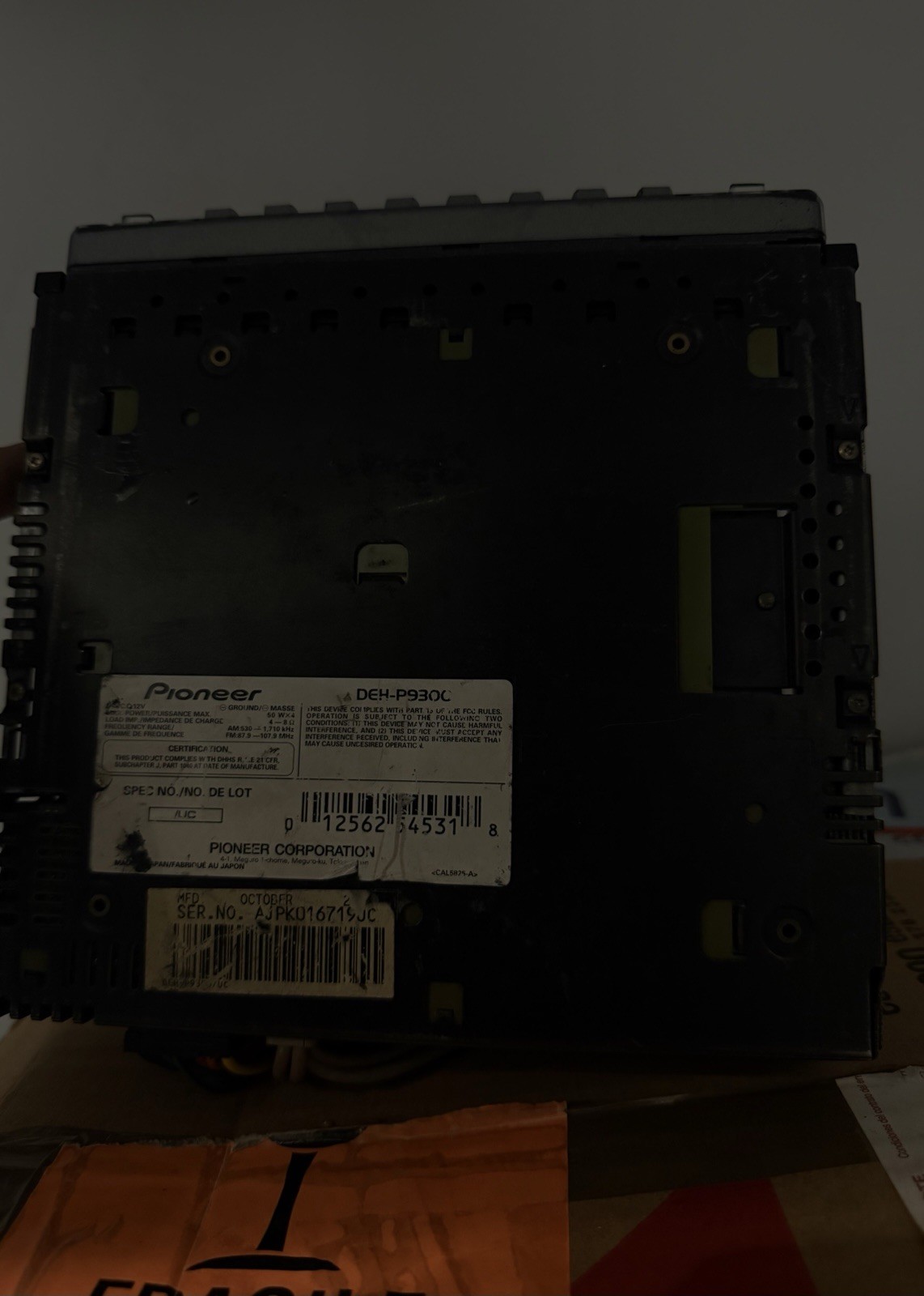 Pioneer DEH-P9300