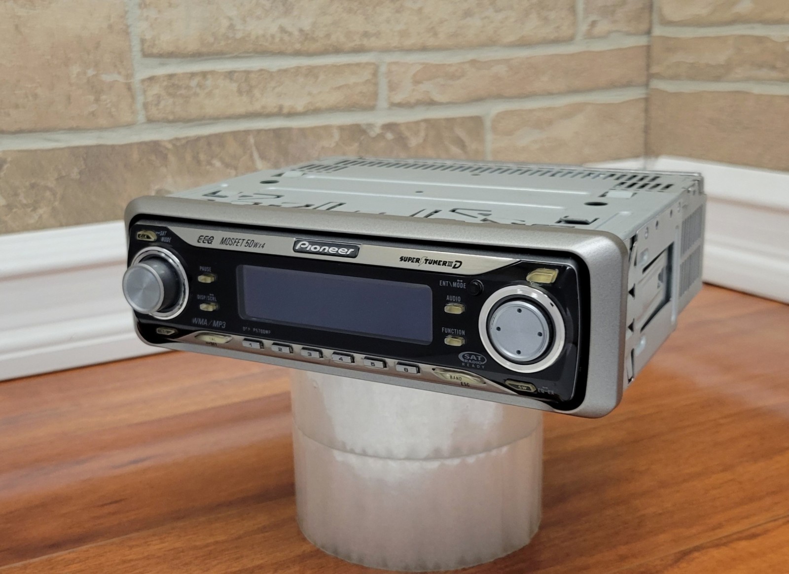 SUPER RARE PIONEER 🐬 DEH-P6700MP CD PLAYER with BLUETOOTH adapter and REMOTE