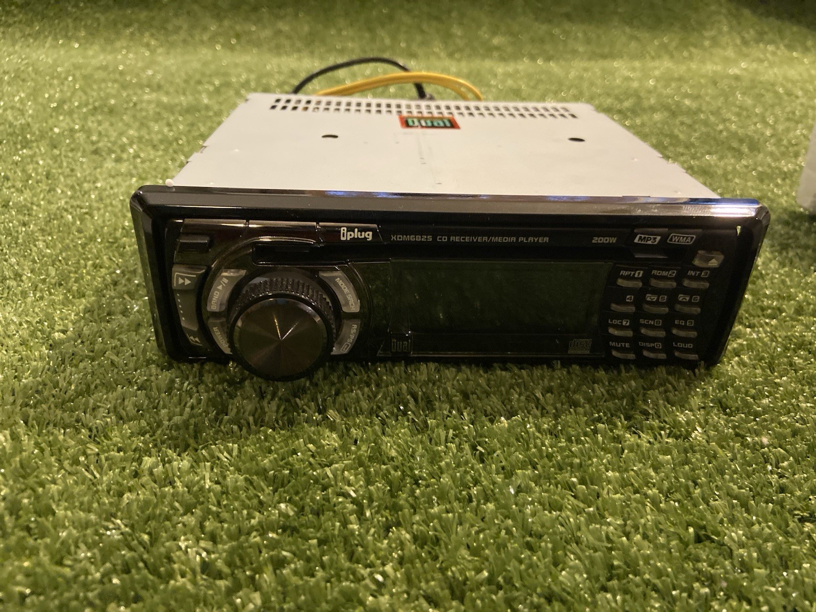 Dual AM/FM/CD/MP3/WMA Receiver 200 Watts Peak 50×4 Channels