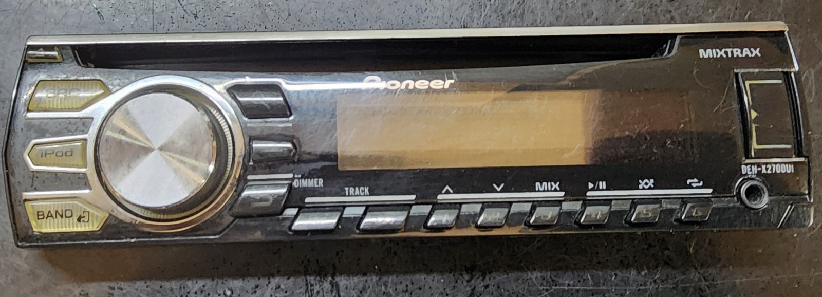 Pioneer MixTrax Radio Stereo DEH-X2700UI FACEPLATE ONLY