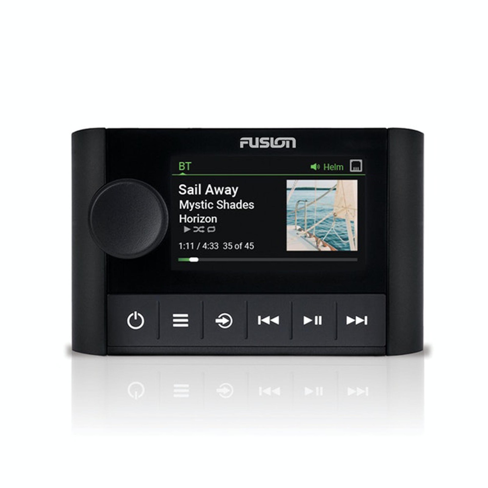 Fusion MS-WB670 Apollo Marine Hideaway System & MS-ERX400 Ethernet Wired Remote