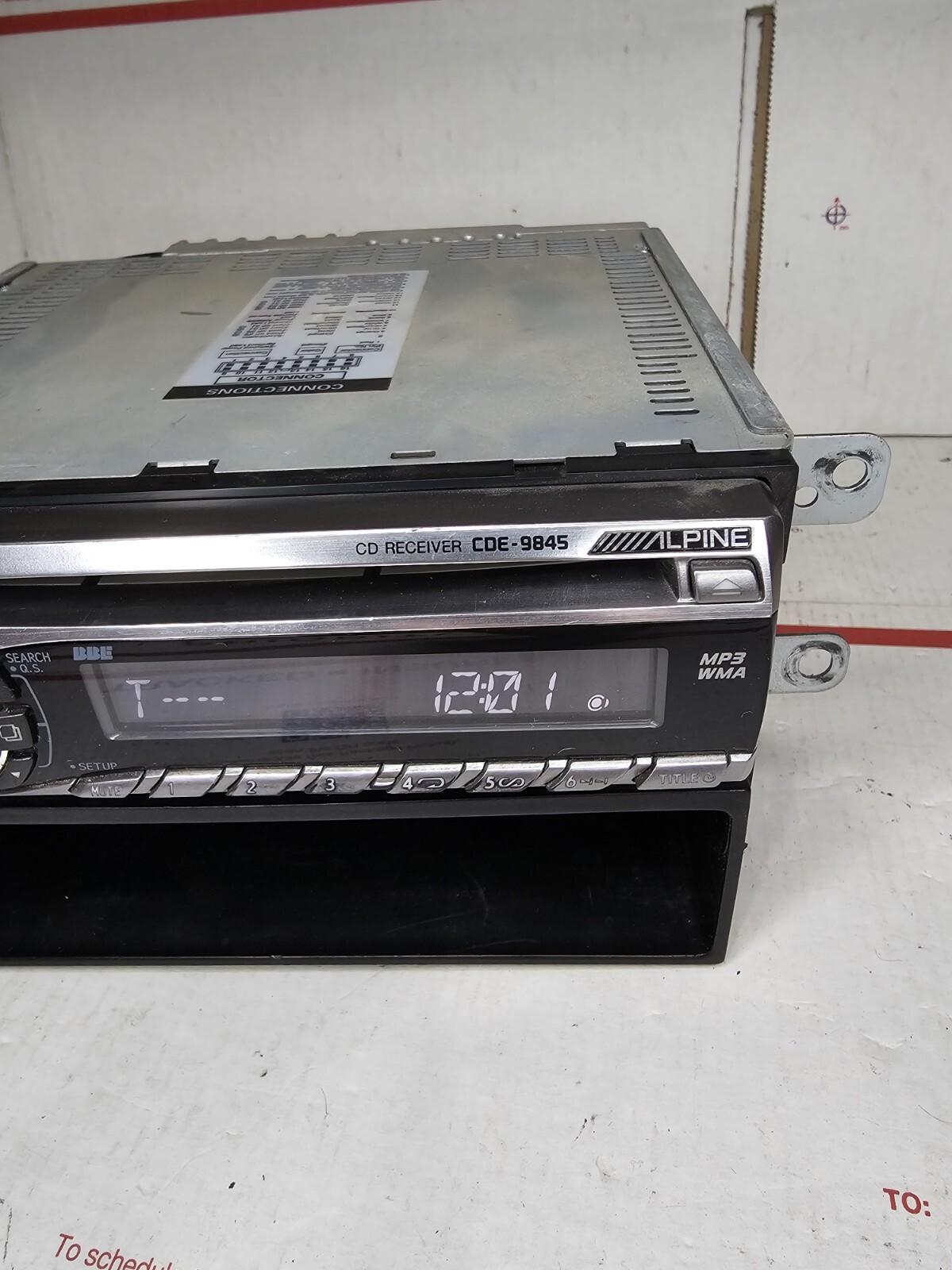 Alpine CDE-9845 Car audio Stereo CD Player MP3 radio