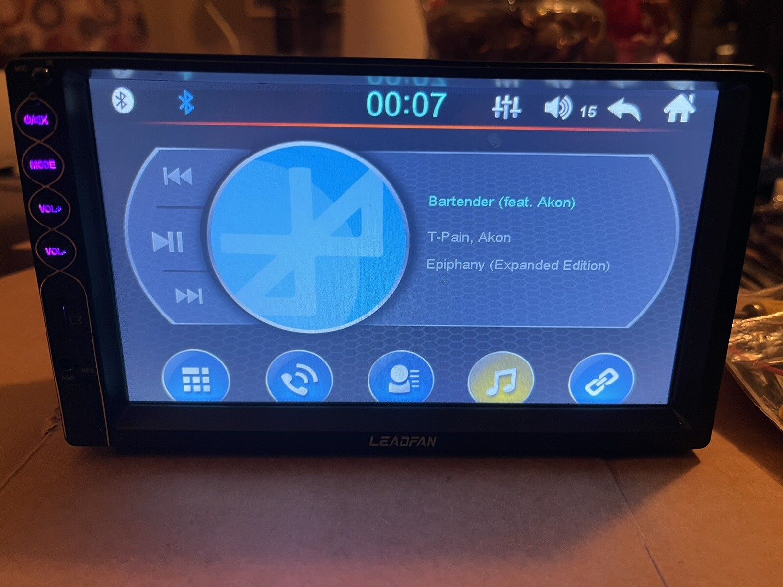 LEADFAN X0030R5OC5 CAR STEREO