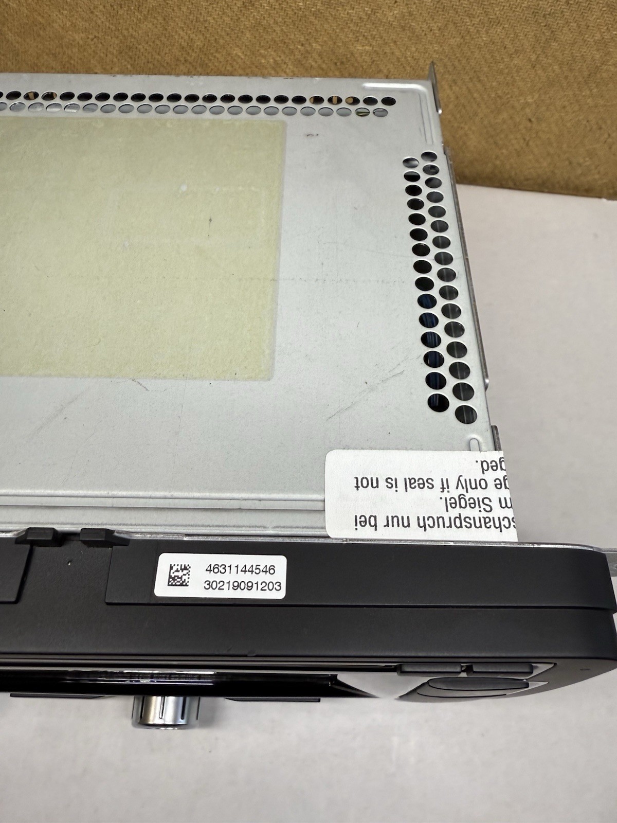 UNTESTED VOLKSWAGEN RNS-315 NAR OEM GPS RADIO 2010-2014 GOLF 2009-2017 TIGUAN
