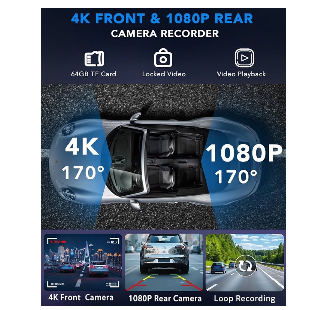 4K Wireless Car Screen CarPlay, 10.26 inches, Smart and Portable Apple CarPlay.