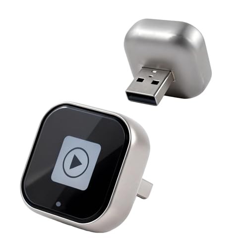 [2026 Upgrade] 2-in-1 Wireless CarPlay and Android Auto Adapter, Plug & Play,