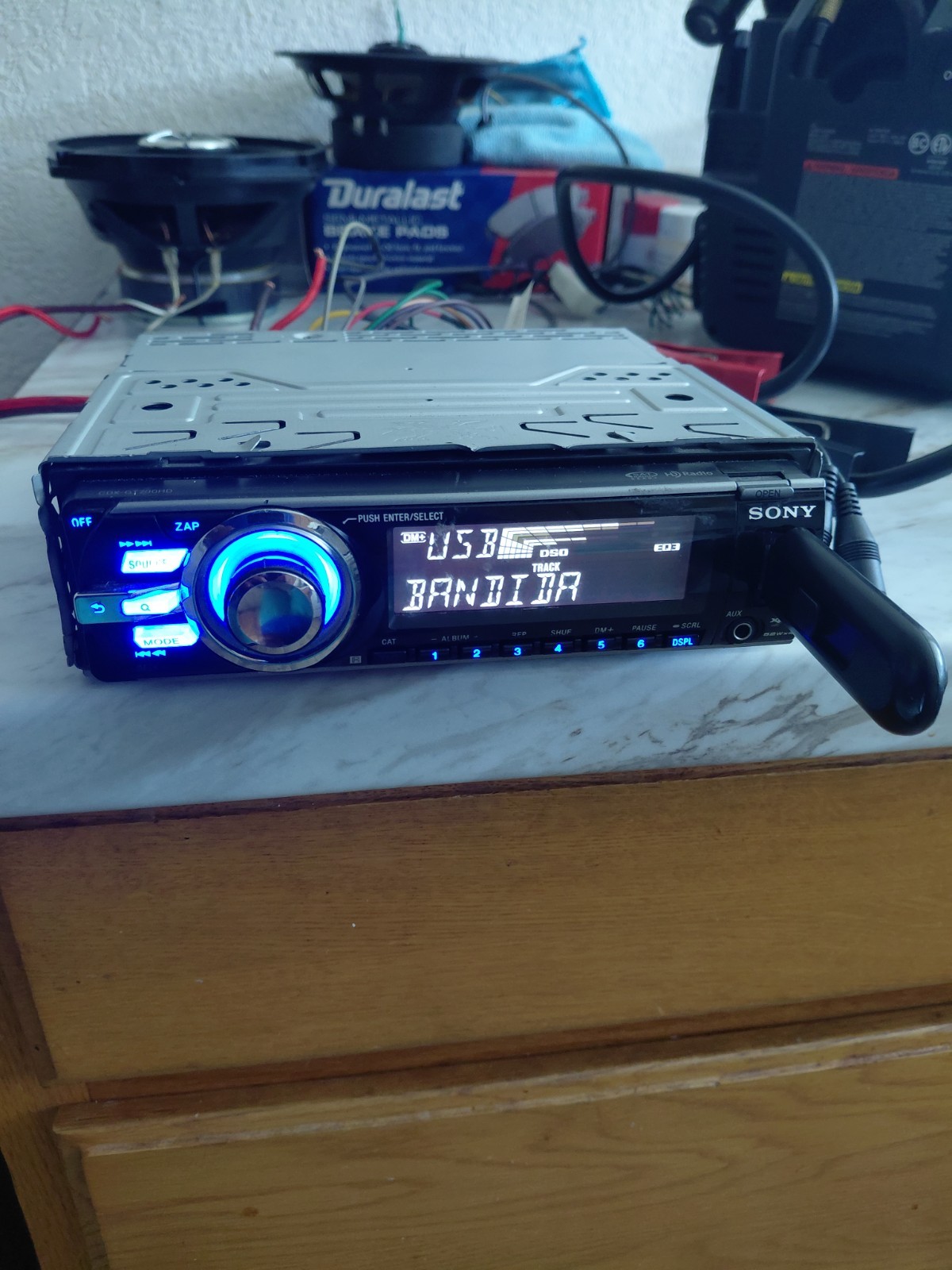 Sony Xplod CDX-GT700HD CD/USB/MP3/HD Player Receiver Tested Working