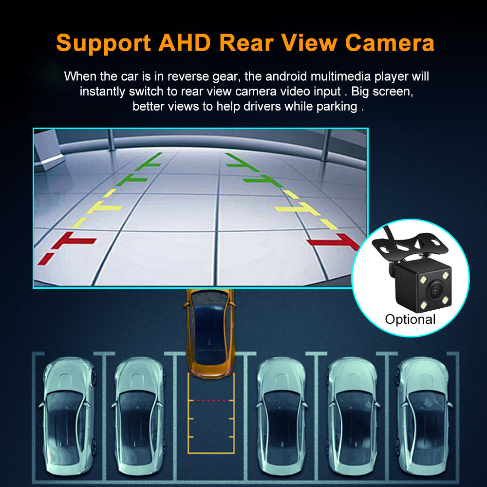 8.8″Car Video Player for Audi A4 2013-2016 Carplay WiFi BT Hands-free WiFi GPS