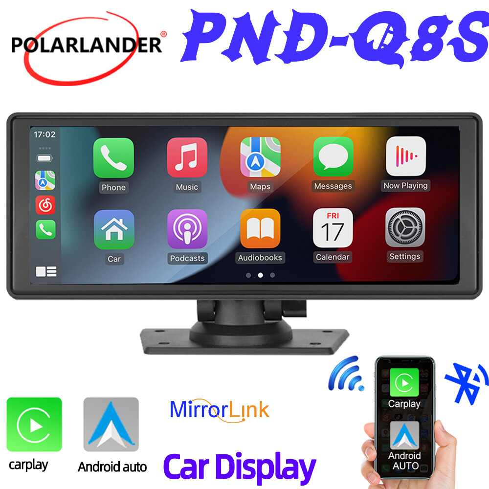 10.26″ Portable Car Radio Wireless Apple CarPlay Touch Screen Androidauto MP5 FM