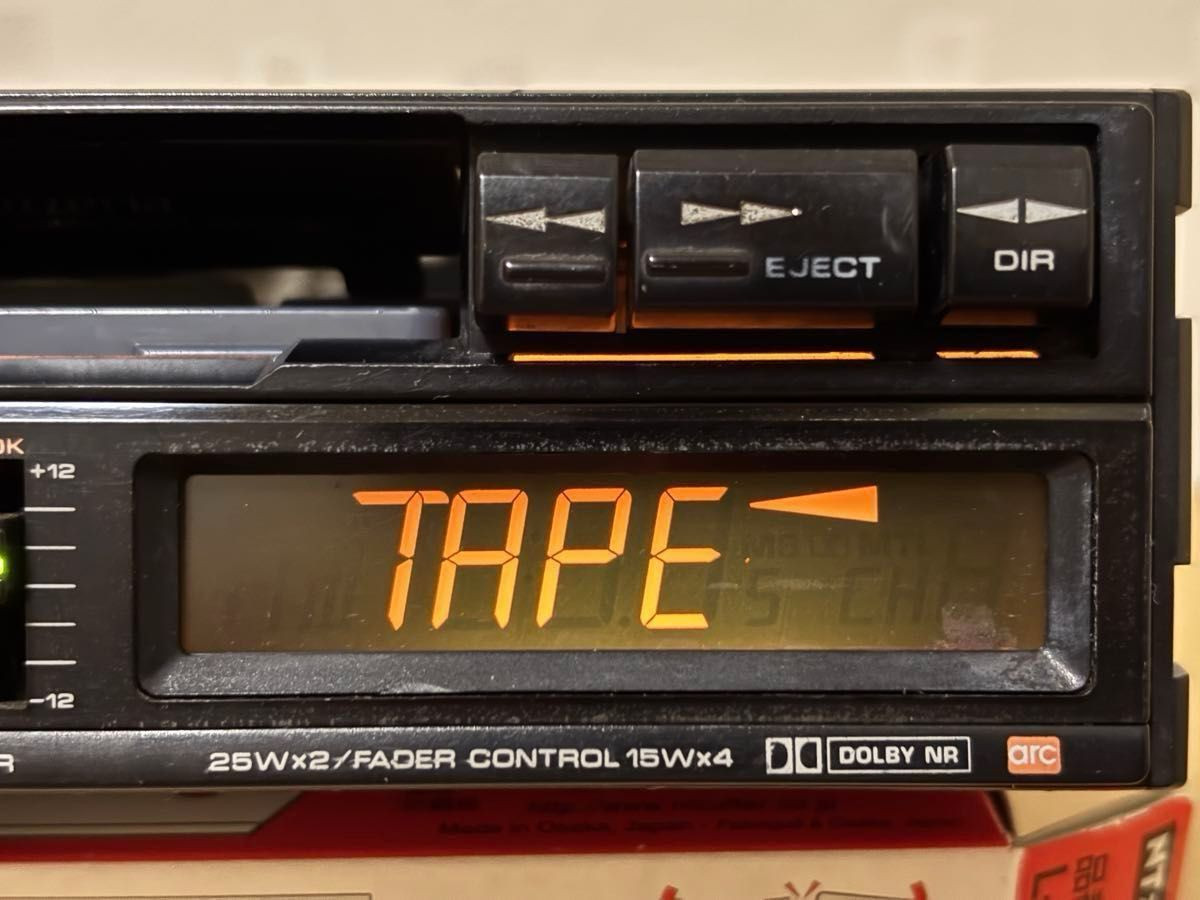 Pioneer Carrozzeria KEH-7050 1DIN Car Audio Cassette Player Equalizer Tested