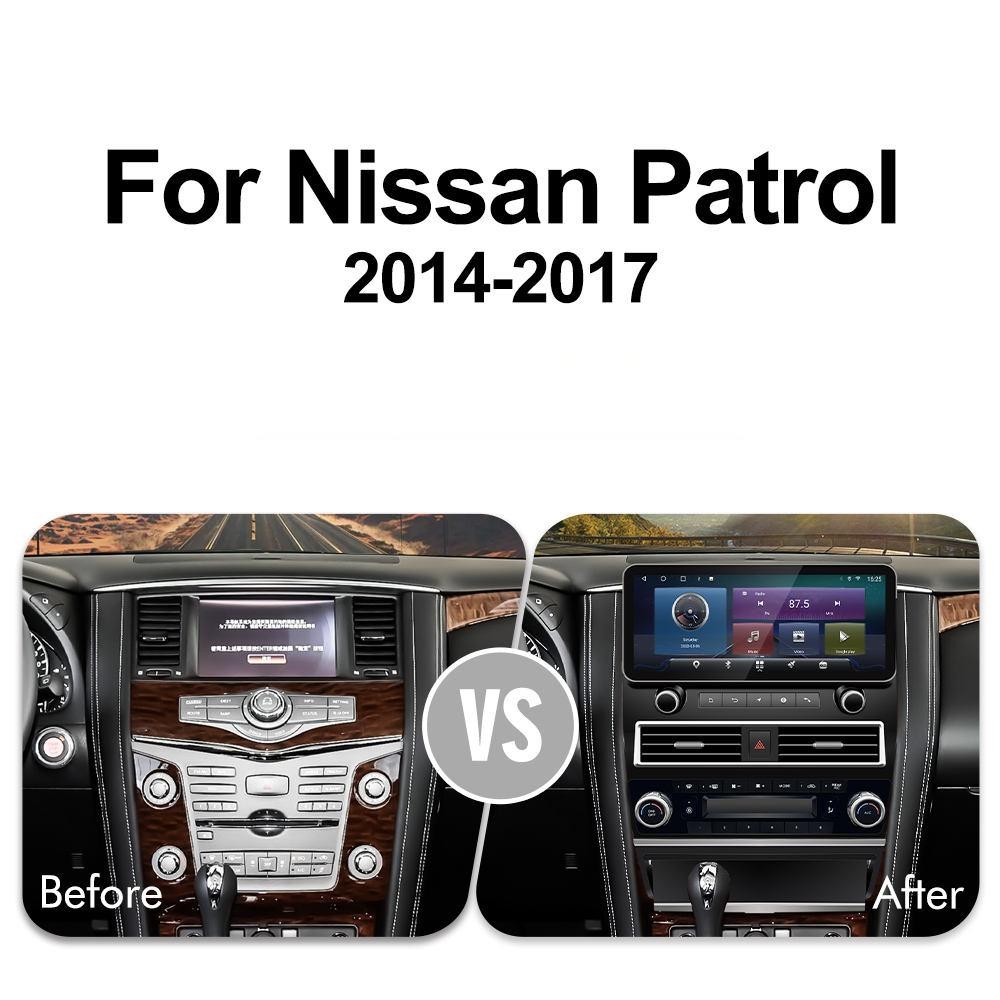 12.3″ Car Radio Stereo GPS Carplay Android Auto For Nissan Patrol 2014-2017 128G