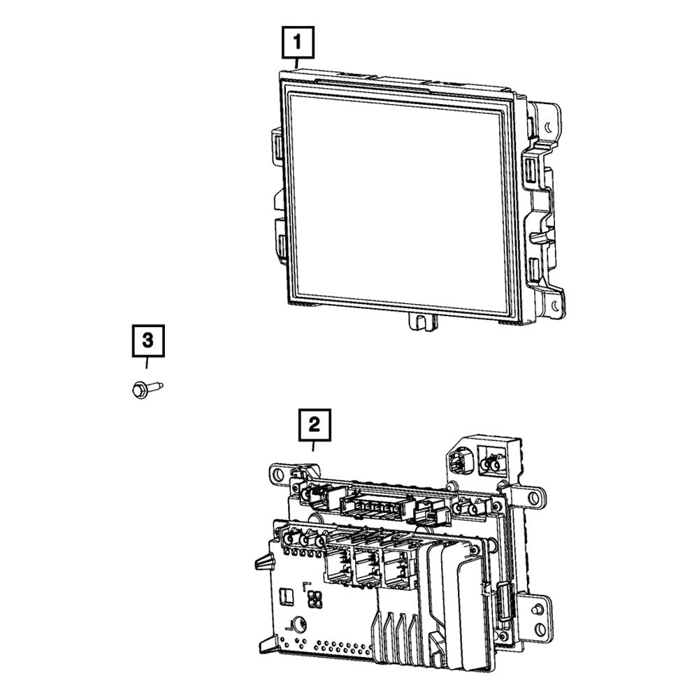 Mopar Multi Media Radio