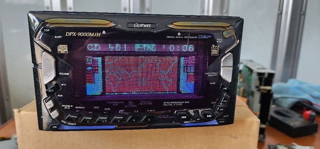Gathers / KENWOOD DPX-9000MJ Car Audio 2DIN CD MD Player Added Bluetooth #O7008