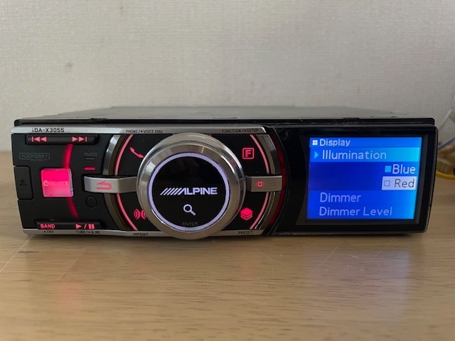 Alpine iDA-X305S 1DIN Car Audio Digital Media Receiver USB Bluetooth Head Unit