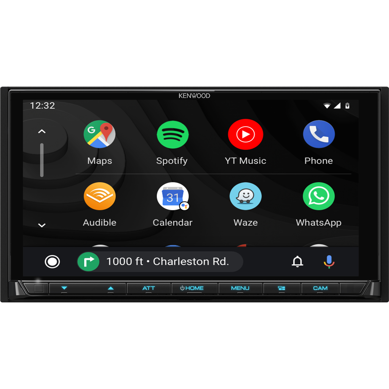 Kenwood DMX958XR, eXcelon 6.8″ Double Din Multimedia Receiver w/ Apple CarPlay