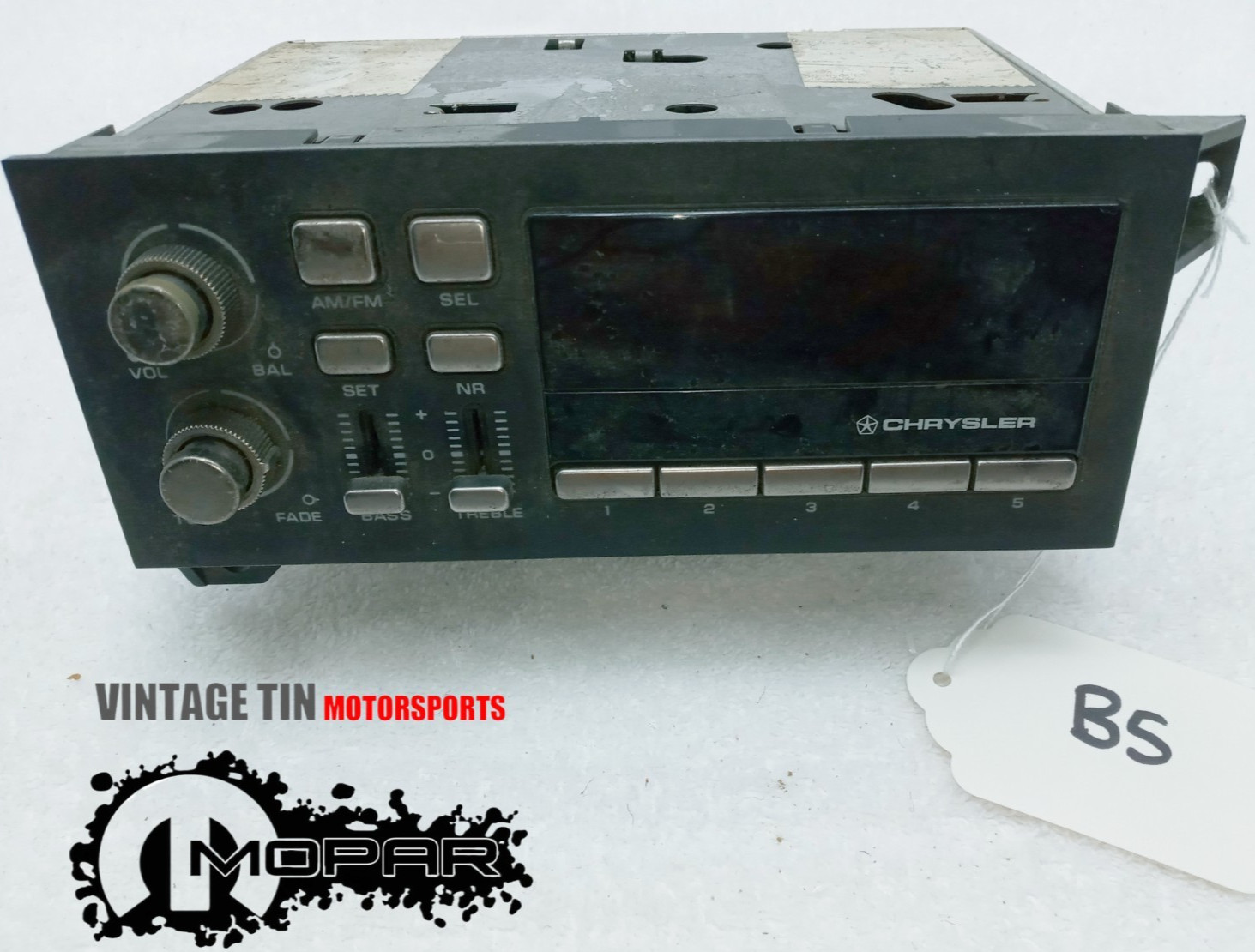 OEM Mopar Chrysler AM FM 1989-90 Chrysler Models Pn 4469089
