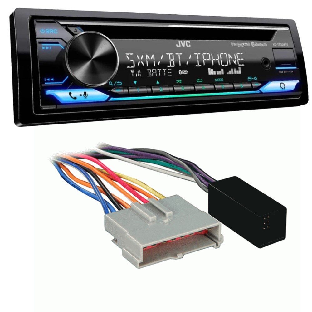 JVC KD-T920BTS Bluetooth AM/FM Radio CD Car Stereo For 1994-2000 Ford Mustang