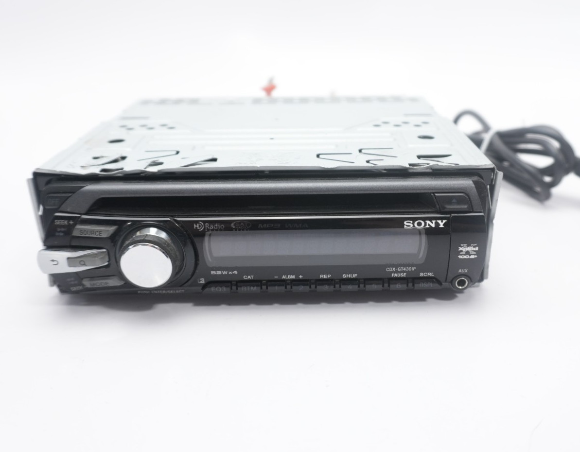 NICE! Sony Xplod CDX-GT430IP AM/FM Compact Disc Player Car Stereo Radio