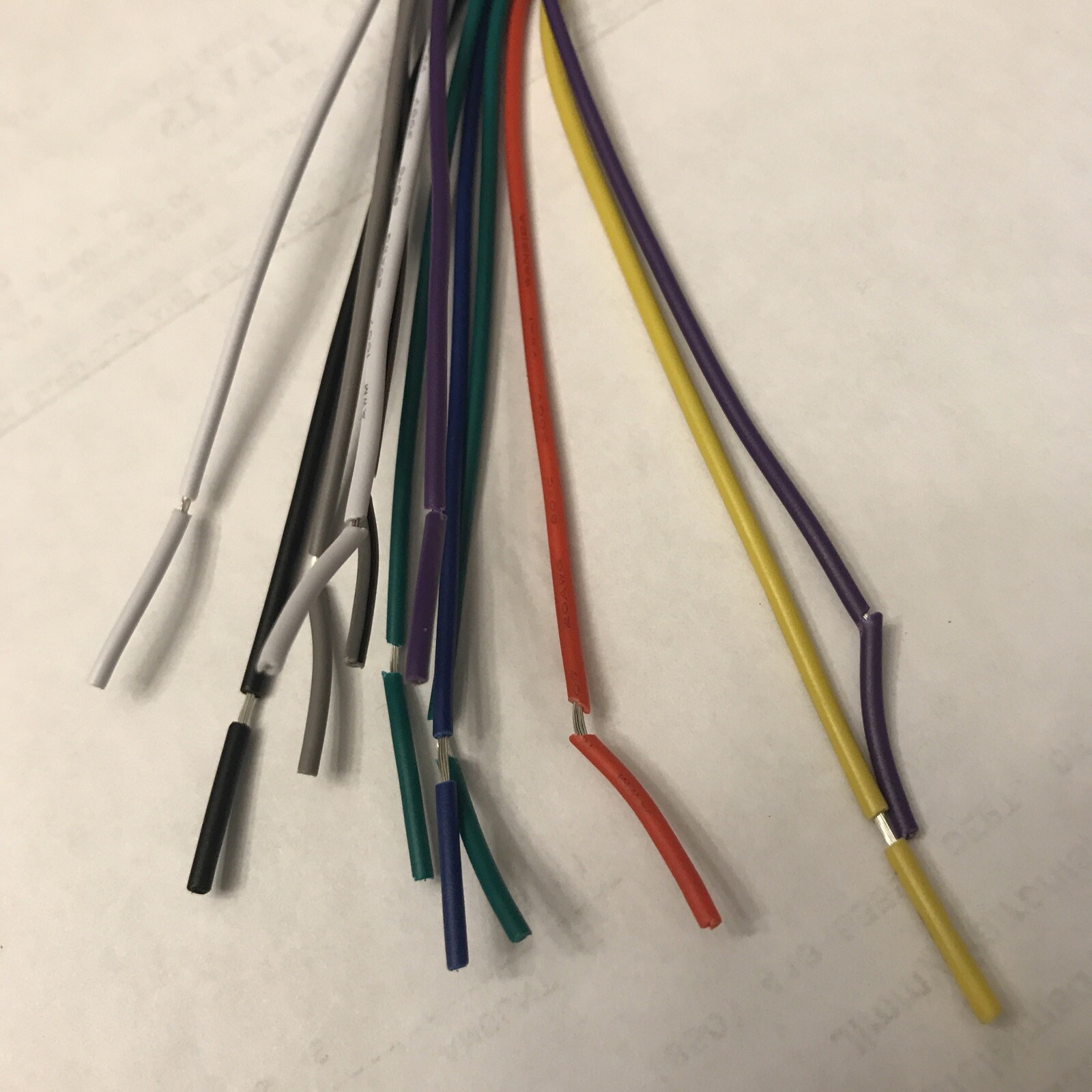 iRV Technology iRV36 AM/FM/CD/DVD 14 PIN Wire Harness