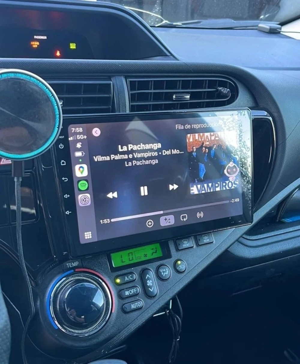 Android 15 Apple Carplay Car Stereo Radio For Toyota Prius C 2012-2014 GPS Navi