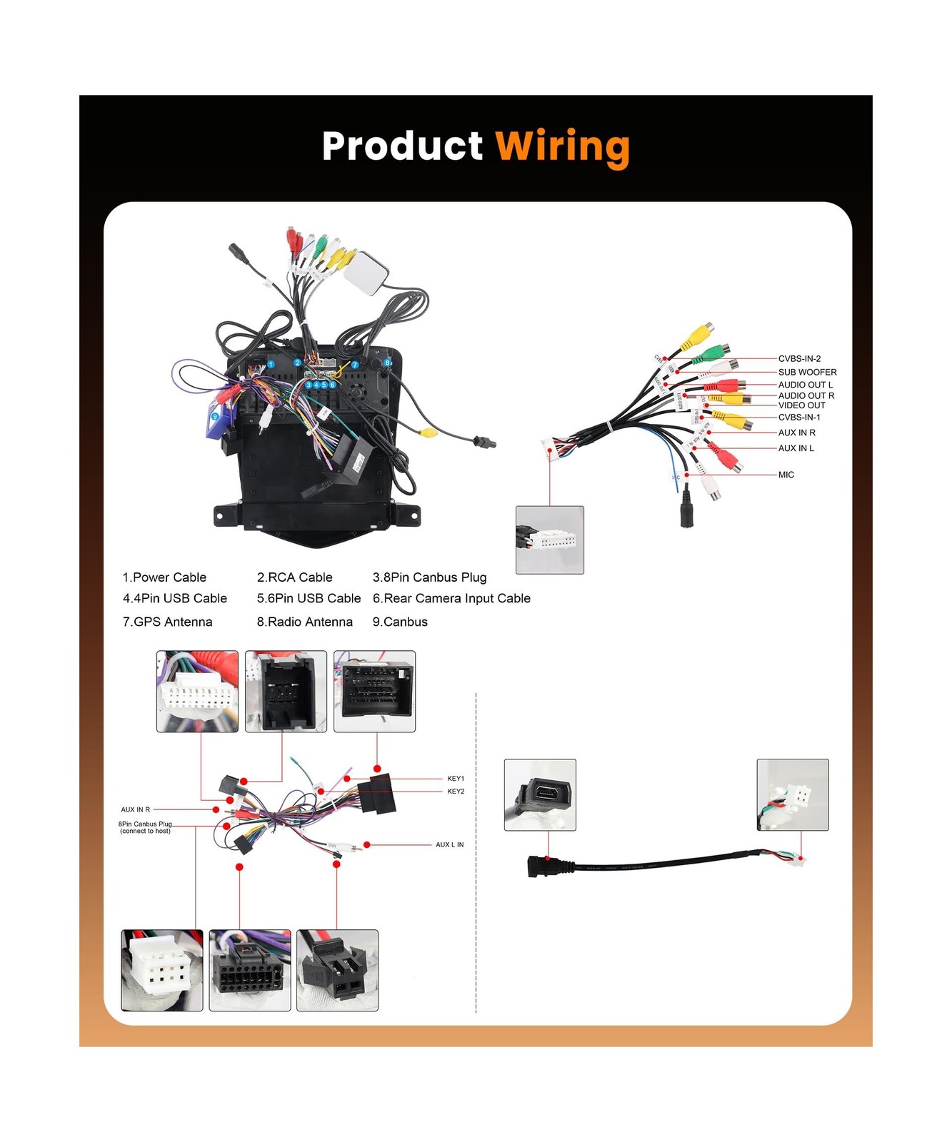 6G+128G Android 15 Car Stereo for Chevrolet Chevy Cruze 2009-2015 with Wirele…