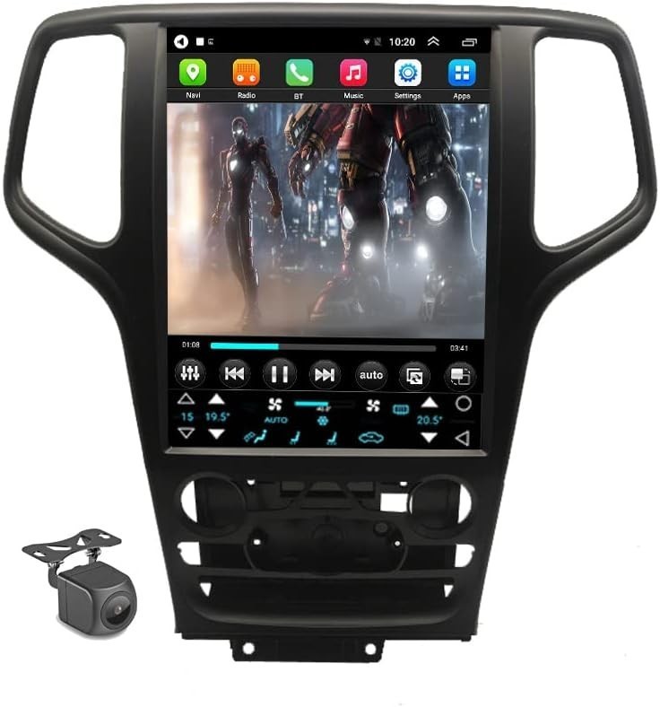 12.8″ Android Car Radio Stereo Carplay GPS For 2014-2020 Jeep Grand Cherokee