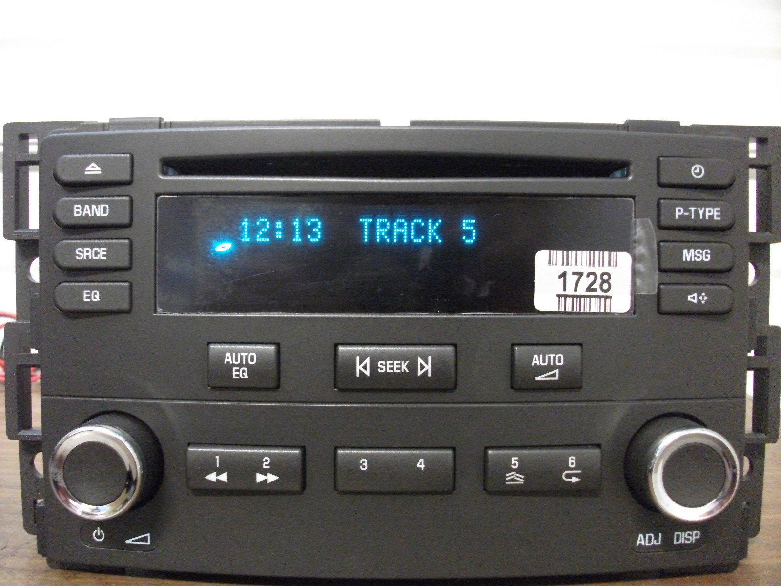 Chevy Cobalt Pontiac G5 factory CD player radio stereo 2005 2006 15851728 GM