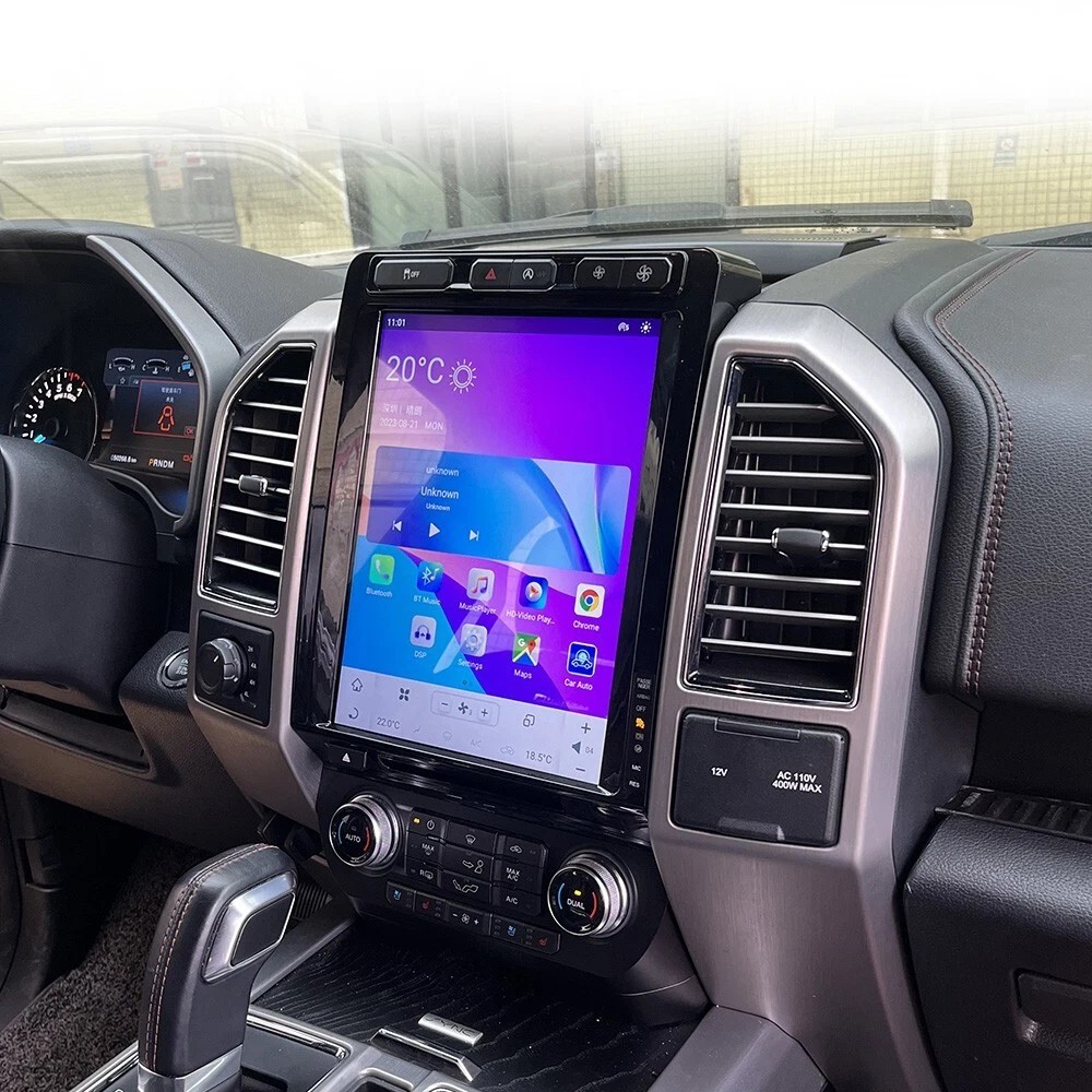 12.1″ For Ford F150 2015-2019 Car GPS Radio Navigation Stereo 8G+128GB Carplay