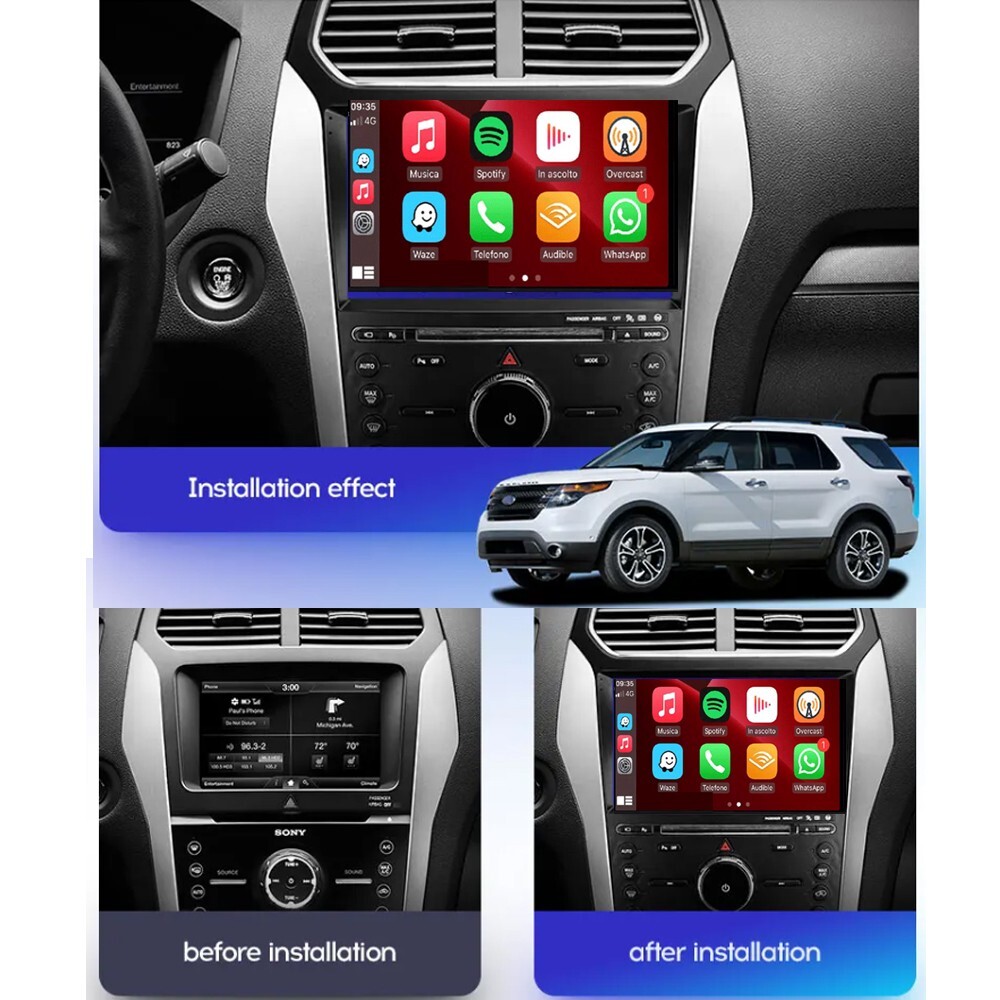For Ford Explorer 5 2011 – 2019 Car Radio Multimedia Video Player Navigation GPS