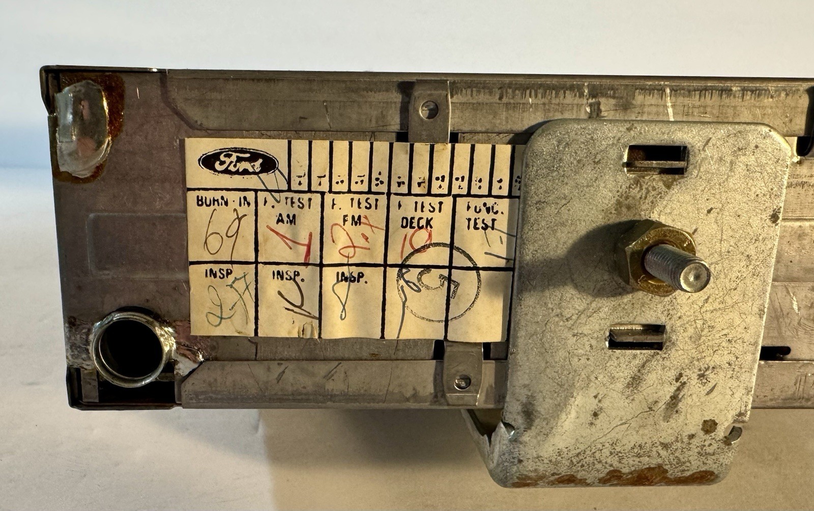 Ford Original Car Radio Cassette Player OEM Used Part FOBF-19B132-AA
