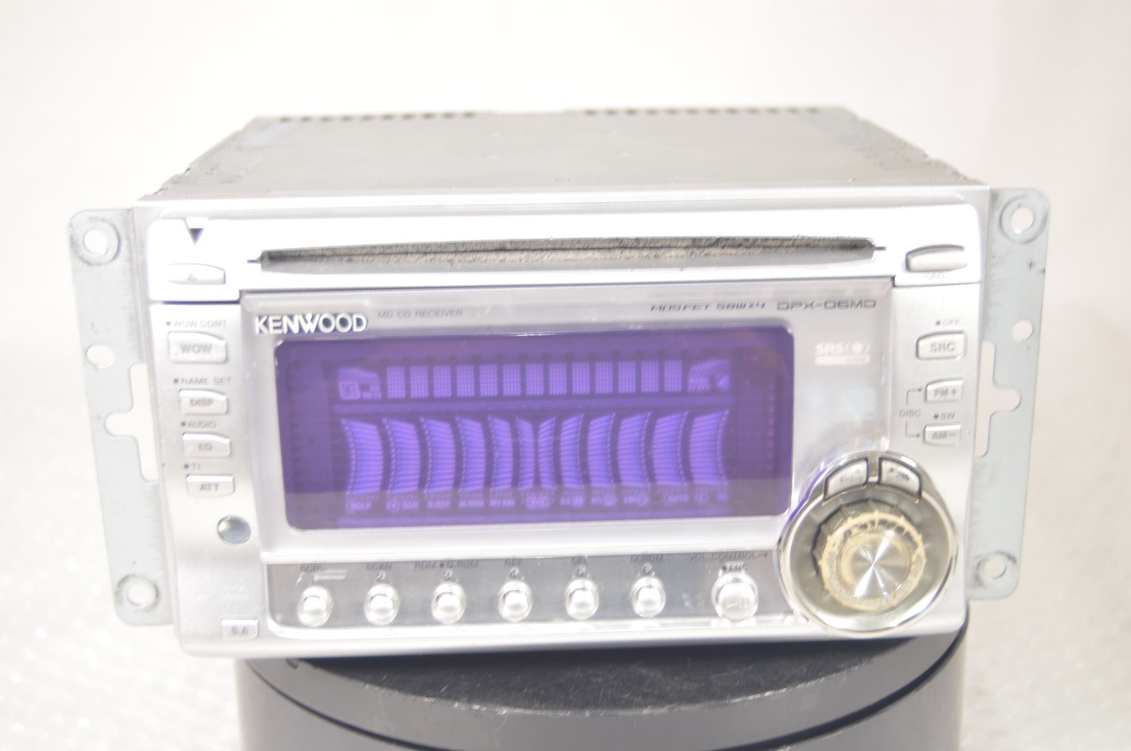 Kenwood DPX-06MD Car Audio 2DIN CD MD Player JDM Head Unit Working Excellent