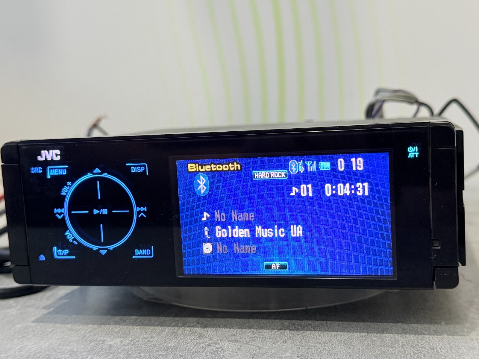 JVC KD-AVX44 Dvd Car Stereo 3.5″ Touchscreen Bluetooth USB 1DIN Head Unit