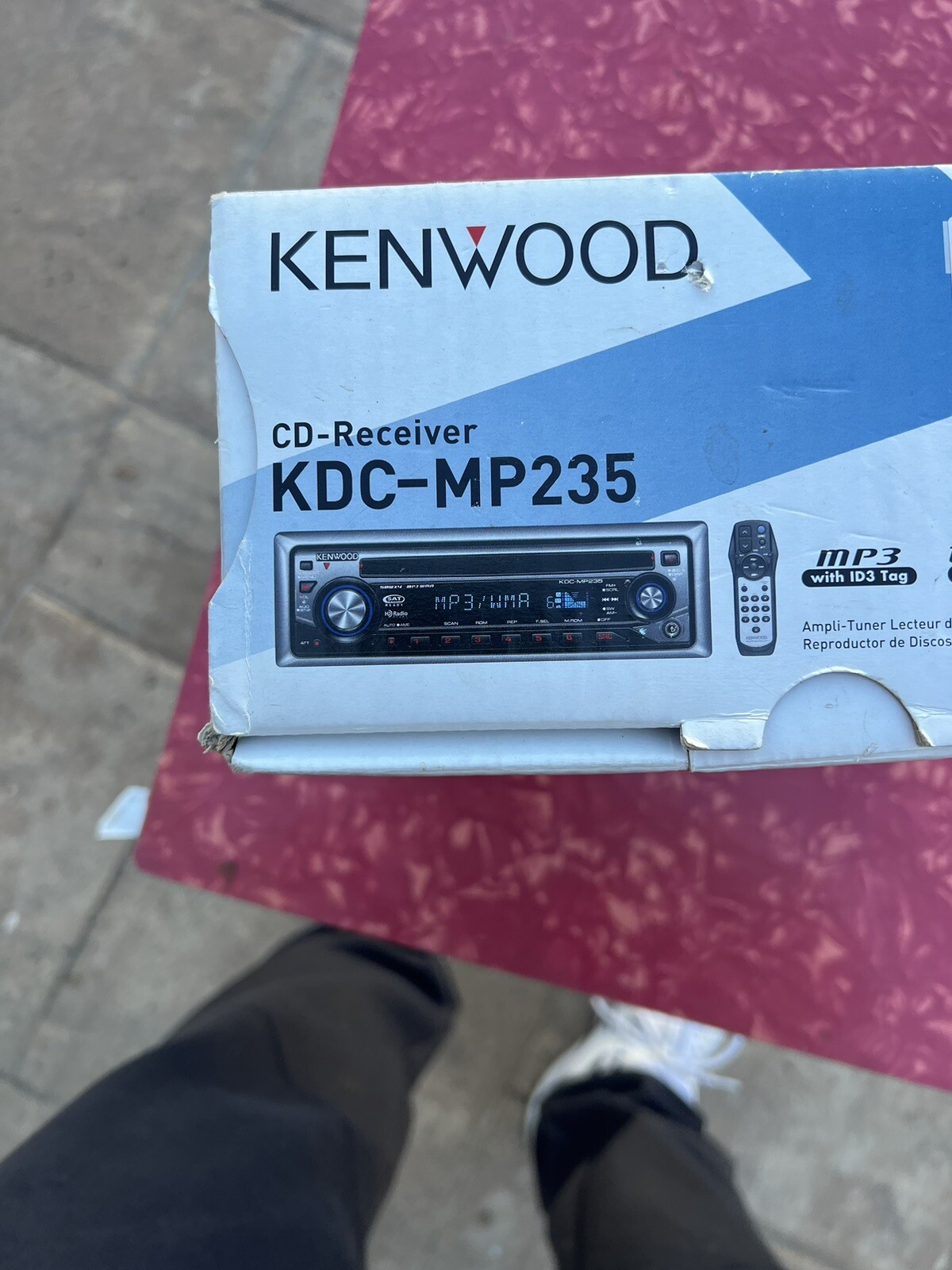 Kenwood CD Receiver KDC- MP235 – Brand New