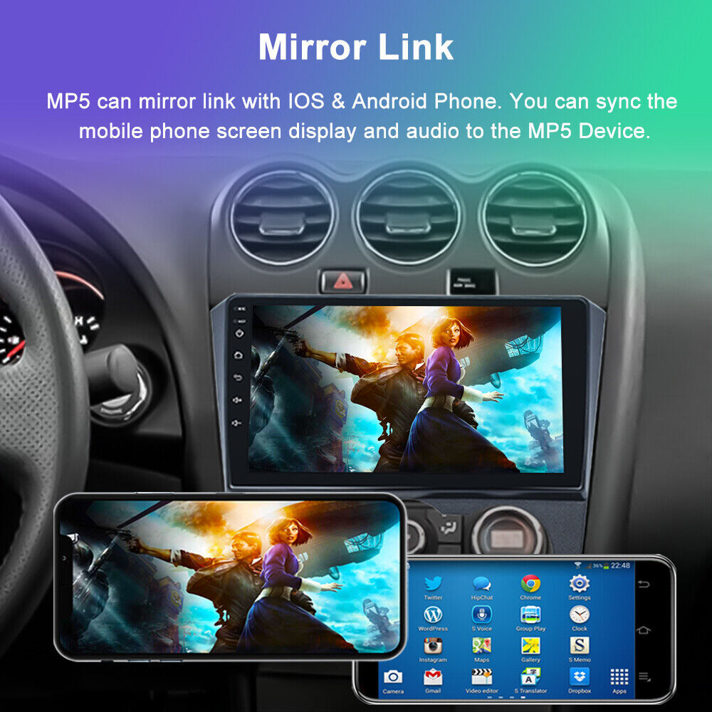9″ Car Stereo Radio GPS Navi DSP For Nissan Altima Teana 2008-2012 Apple Carplay