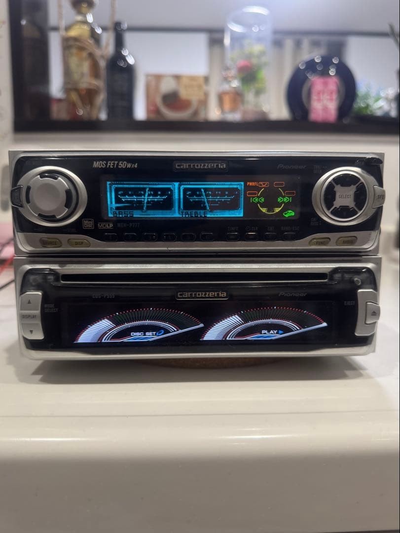 Pioneer Carrozzeria MEH-P777 CDS-P555 1DIN 2DIN Car Audio CD MD Used