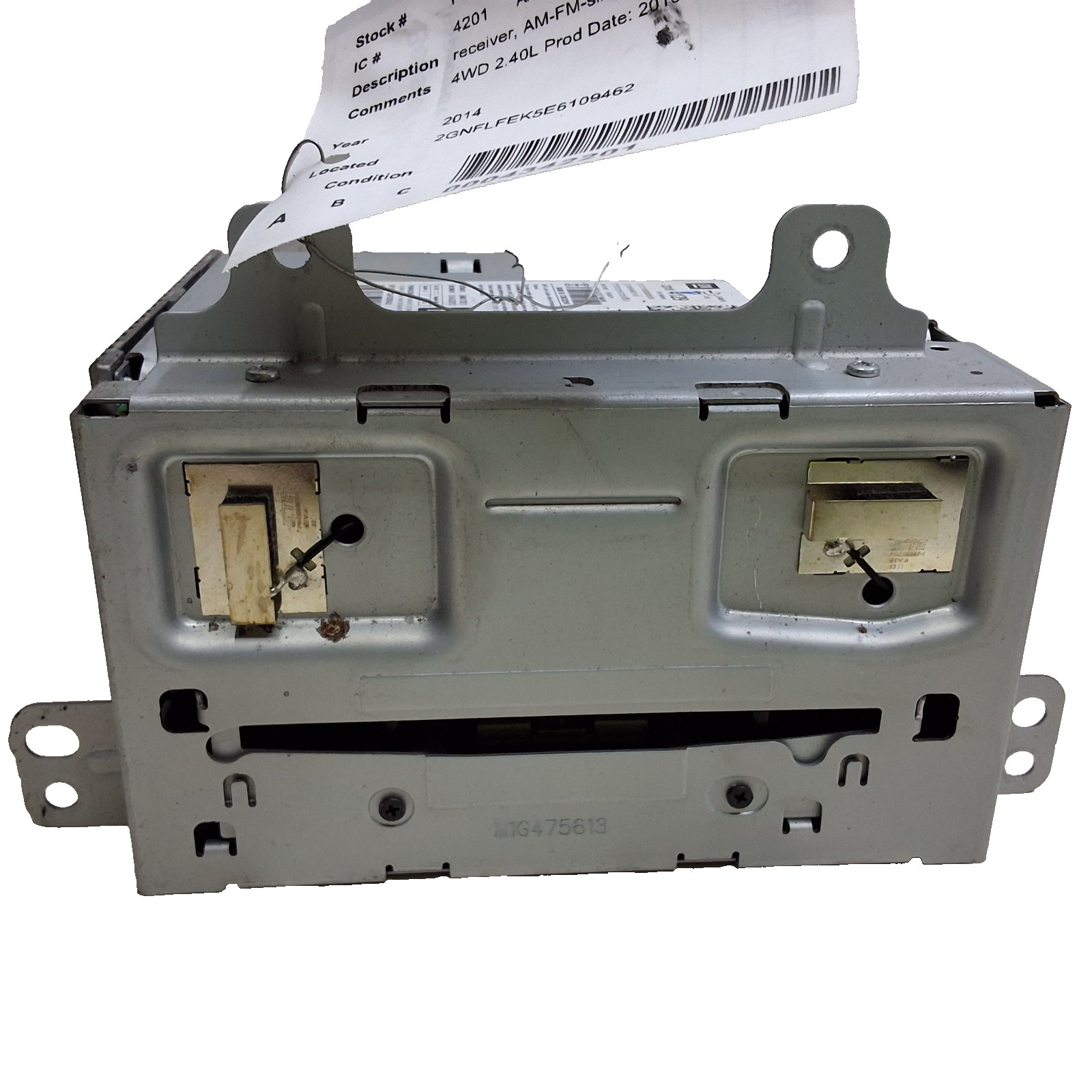 14 Chevy Cruze Equinox Buick verano AM/FM XM CD radio 23184129 OEM