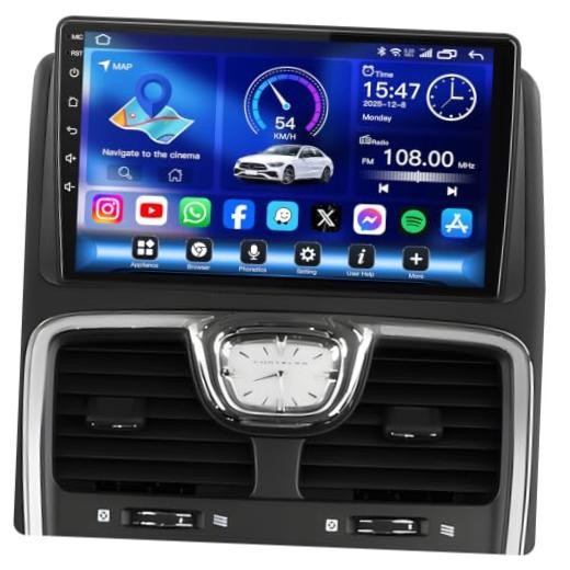 [4+64G] Car Radio for Dodge Grand Caravan 2011-2020: 1280 * 800 9 Inch
