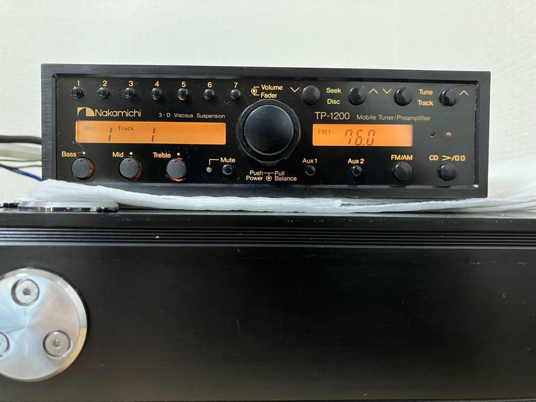 Nakamichi TP-1200 Car Audio Set with McIntosh MC420 Amp CDC-111 Changer Tested